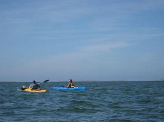 kayakea en pareja